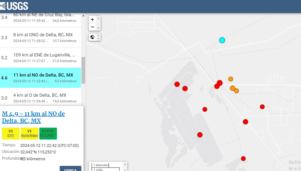 ENJAMBRE DE SISMOS SACUDEN&nbsp;MEXICALI