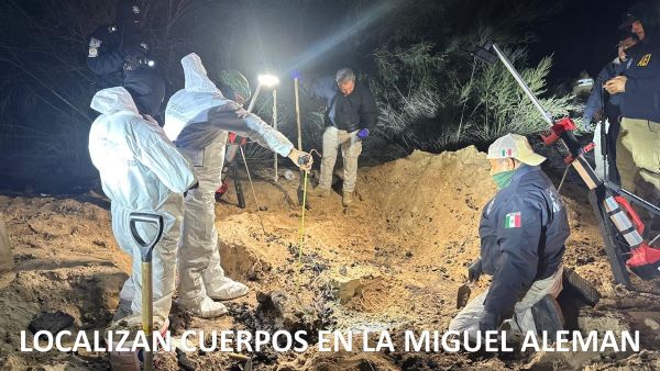 CRANEOS Y RESTOS OSEOS  LOCALIZADOS EN LA MIGUEL&nbsp;ALEMAN